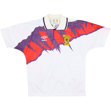 1991-93 Scotland Away Shirt - 8/10 - (L.Boys)