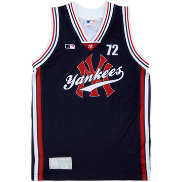 2000s New York Yankees #72 MLB Sleeveless Tee - 9/10 - (M.Boys)