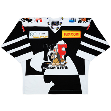 2000s HC Neuchatel-Futur #1 Chip Sport Home Jersey - 6/10 - (XL)