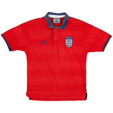 1999-01 England Away Shirt - 7/10 - (L.Boys)