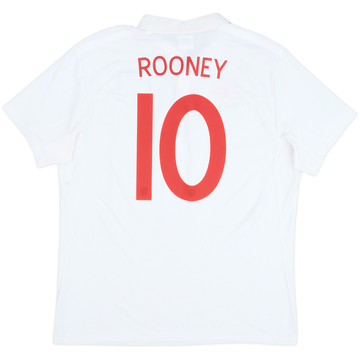 2009-10 England Home Shirt Rooney #10 - 6/10 - (L)
