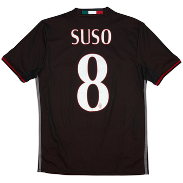2016-17 AC Milan Home Shirt Suso #8 - 10/10 - (S)