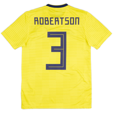 2017-18 Scotland Away Shirt Robertson #3 - 8/10 - (S)