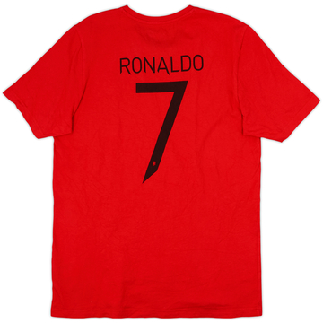 2021-22 Manchester United adidas Cotton Tee Ronaldo #7 - 10/10 - (M)