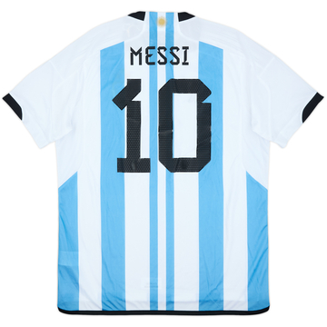 2022-23 Argentina Home Shirt Messi #10 (XL)