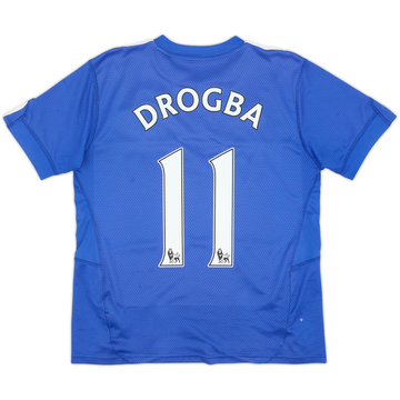 2009-10 Chelsea Home Shirt Drogba #11 - 7/10 - (L.Boys)