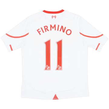 2015-16 Liverpool Away Shirt Firmino #11 - 7/10 - (XL.Boys)