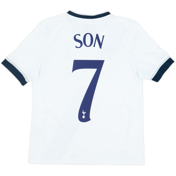 2015-16 Tottenham Home Shirt Son #7 - 6/10 - (XL.Boys)