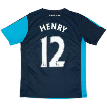 2011-12 Arsenal Away Shirt Henry #12 - 8/10 - (XL.Boys)