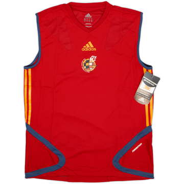 2004-06 Spain Player Issue adidas Training Vest (S/M)