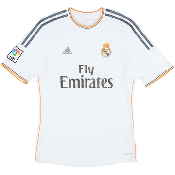 2013-14 Real Madrid Home Shirt - 4/10 - (M)