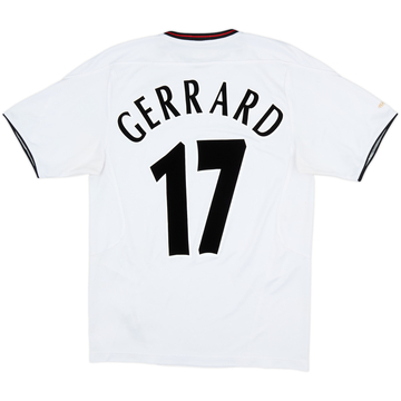 2003-04 Liverpool Away Shirt Gerrard #17 - 5/10 - (M)