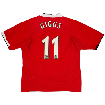 2004-06 Manchester United Home Shirt Giggs #11 - 6/10 - (XL)