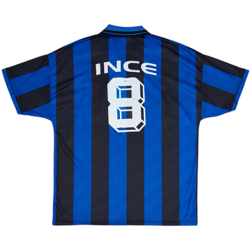 1995-96 Inter Milan Home Shirt Ince #8 - 4/10 - (XL)