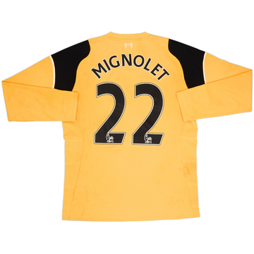 2016-17 Liverpool GK Shirt Mignolet #22 - 4/10 - (L)