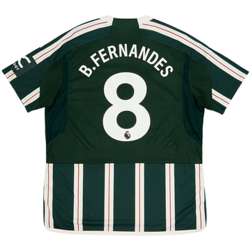 2023-24 Manchester United Away Shirt B.Fernandes #8 - 7/10 - (XL)