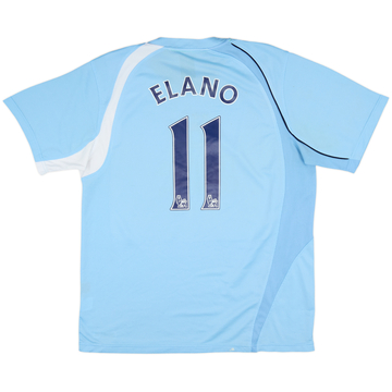 2008-09 Manchester City Home Shirt Elano #11 - 6/10 - (L)