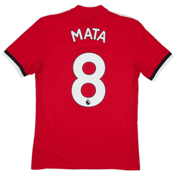 2017-18 Manchester United Home Shirt Mata #8 - 10/10 - (XS)
