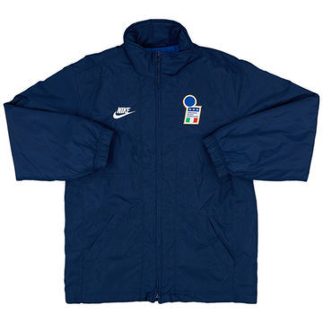 1996-97 Italy Nike Padded Bench Coat - 8/10 - (S)