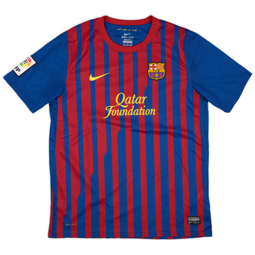 2011-12 Barcelona Home Shirt - 9/10 - (XL.Boys)