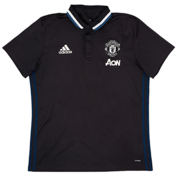 2016-17 Manchester United adidas Polo Shirt - 9/10 - (L)