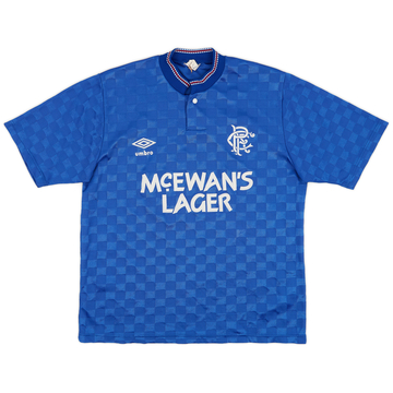 1987-90 Rangers Home Shirt - 8/10 - (S)