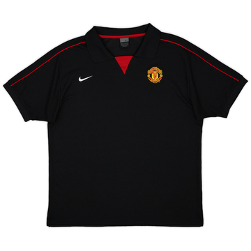 2002-03 Manchester United Nike Polo Shirt - 9/10 - (L)