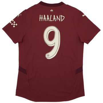 2024-25 Manchester City Authentic Third Shirt Haaland #9