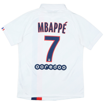 2019-20 Paris Saint-Germain Authentic Third Shirt Mbappe #7 - 10/10 - (M)