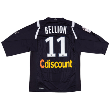 2010-11 Bordeaux Match Issue Home L/S Shirt Bellion #11