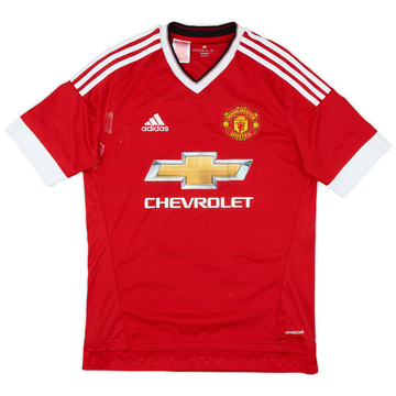 2015-16 Manchester United Home Shirt - 5/10 - (XL.Boys)