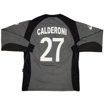 2004-05 Atalanta GK Shirt Calderoni #27 - 8/10 - (XXL)