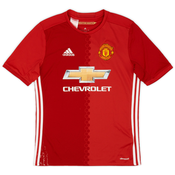 2016-17 Manchester United Home Shirt - 5/10 - (XL.Boys)