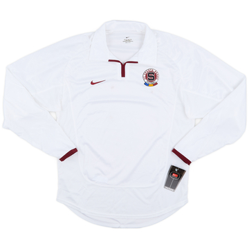 2001-03 Sparta Prague Player Issue Away L/S Shirt (S)