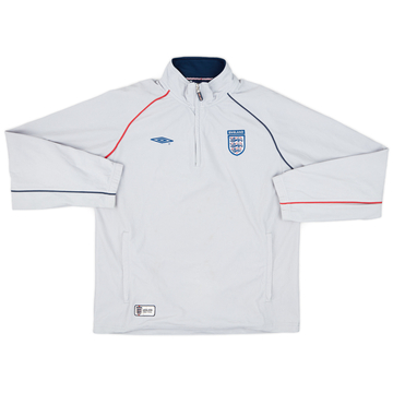 2002-04 England Umbro 1/4 Zip Drill Top - 7/10 - (L)