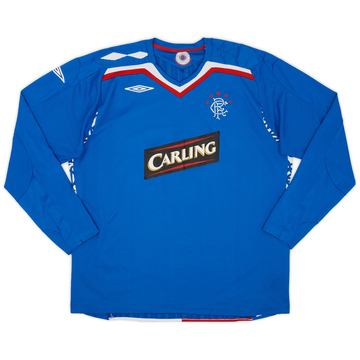 2007-08 Rangers Home Shirt - 8/10 - (XXL)