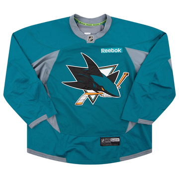 2015-16 San Jose Sharks Authentic Reebok Pre-Game Jersey XXL