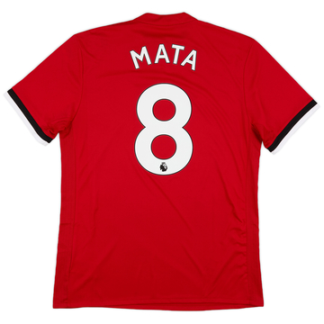 2017-18 Manchester United Home Shirt Mata #8 (M)