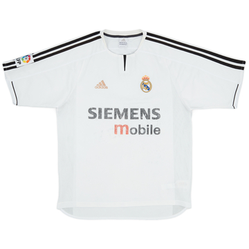 2003-04 Real Madrid Home Shirt - 4/10 - (M)