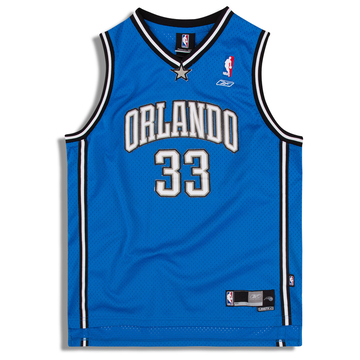 2003-06 Orlando Magic Hill #33 Reebok Swingman Jersey (Away) Y