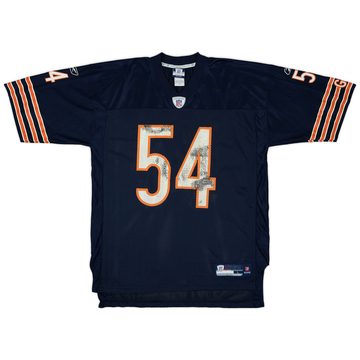 2007 Chicago Bears Urlacher #54 Reebok On Field Home Jersey - 5/10 - (L)