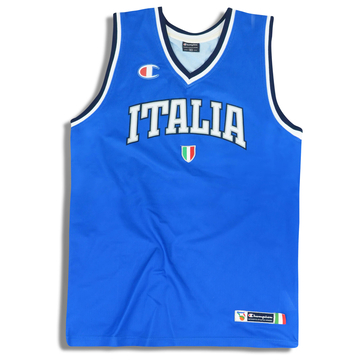 2000s Italy National Basketball Team Champion Jersey (Home) S