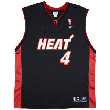 2002-04 Miami Heat C. Butler #4 Reebok Away Jersey - 7/10 - (XL)