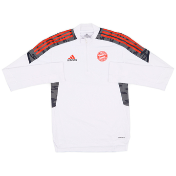 2021-22 Bayern Munich adidas 1/4 Zip Training Top - 8/10 - (XS)