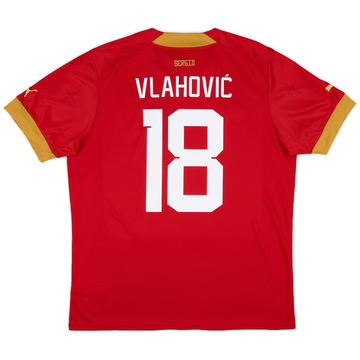 2022-23 Serbia Home Shirt Vlahovic #18