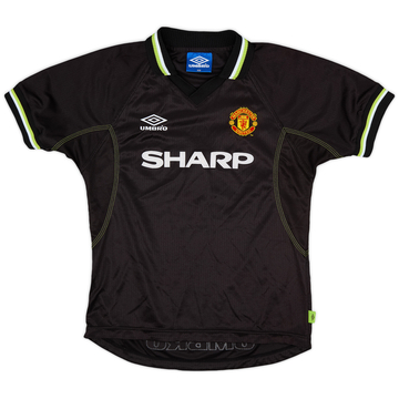 1998-99 Manchester United Third Shirt - 9/10 - (L.Boys)