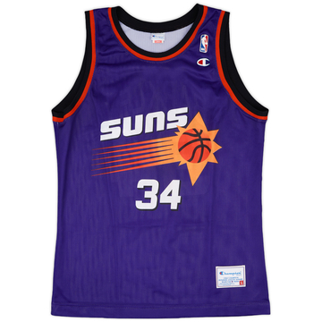 1992-96 Phoenix Suns Barkley #34 Champion Away Jersey - 9/10 - (L)
