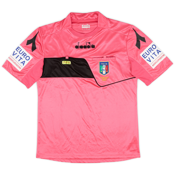 2014-15 Italy Diadora Referee Shirt - 9/10 - (M)