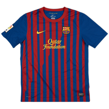 2011-12 Barcelona Home Shirt - 9/10 - (XL.Boys)