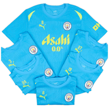 2024-25 Manchester City Player Issue Training Shirt # - 7/10